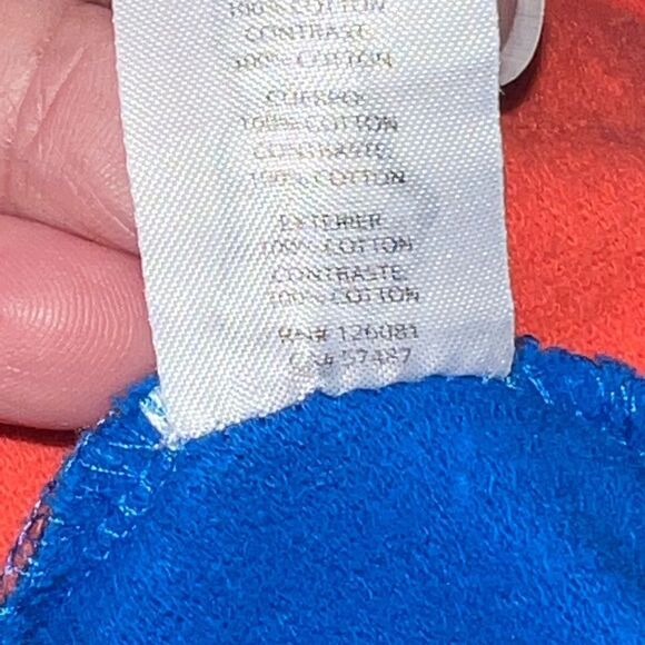 Le Tigre Sunset Color Block Mens Pullover Hoodie Sz XL - Picture 6 of 6